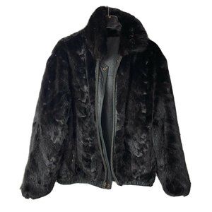 RARE VTG Unisex Ferrara Collection Fur Coat